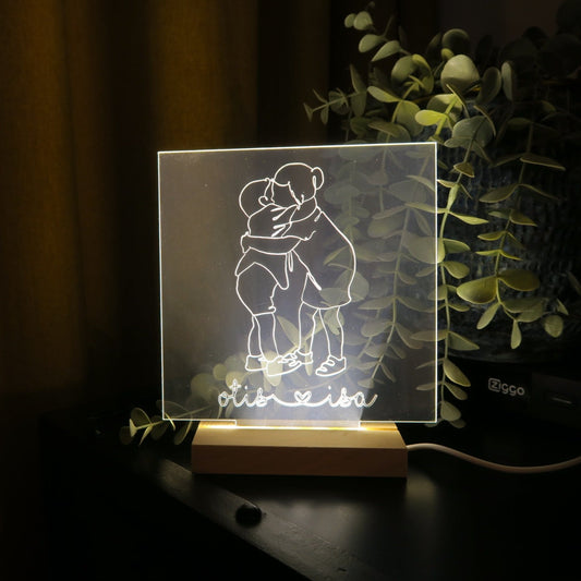 Lampje met je eigen foto