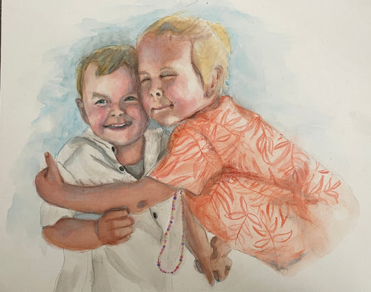Portret van een dierbare