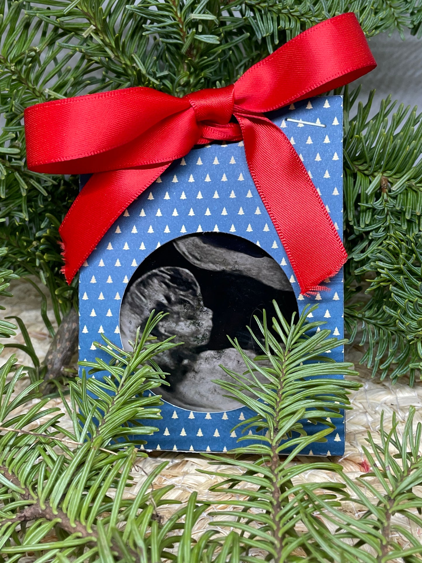 Kerstbal met echo